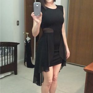 Bebe little black dress! This dress is absolutely stunning on.